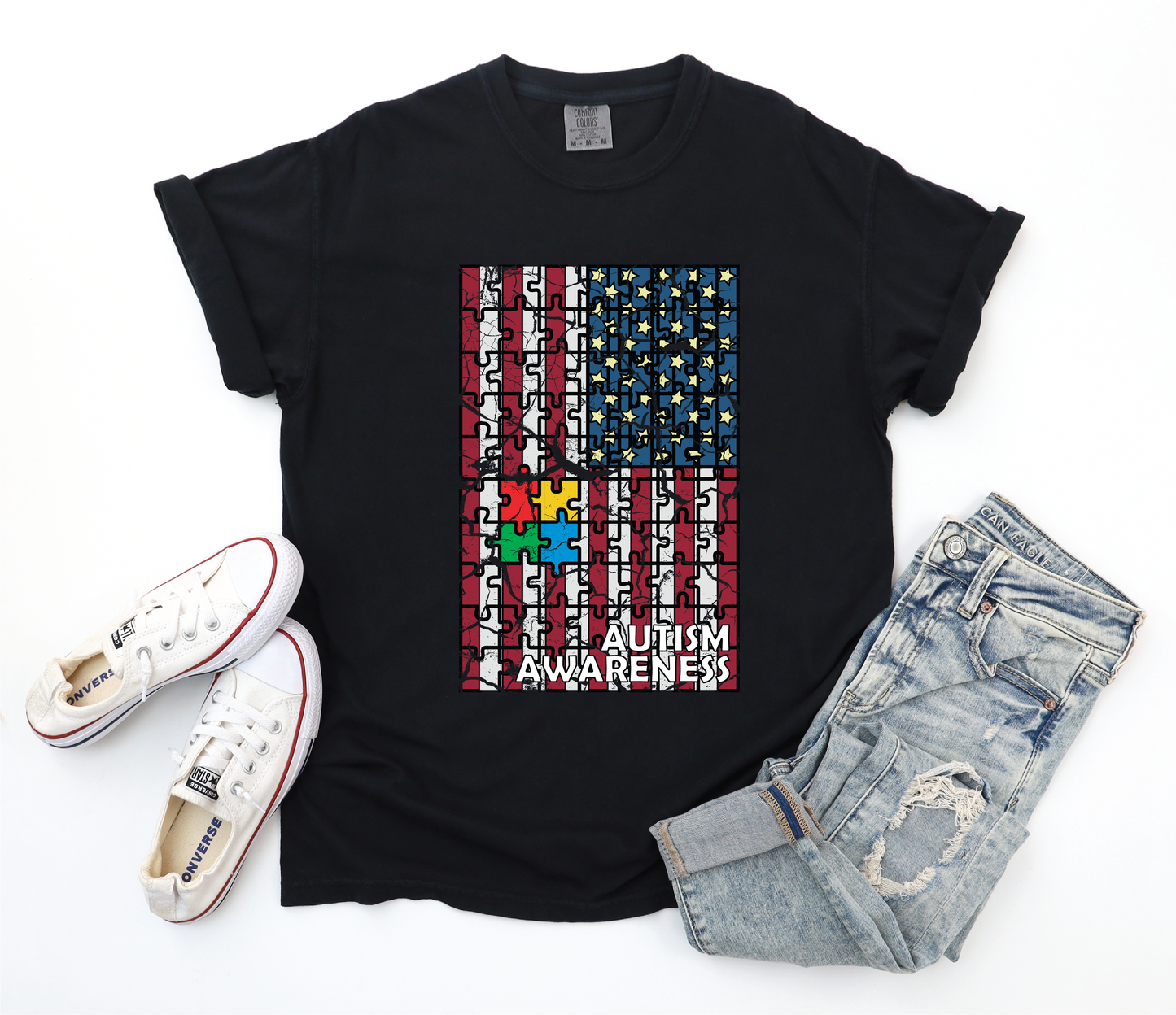 Autism Awareness Flag - Custom Edie