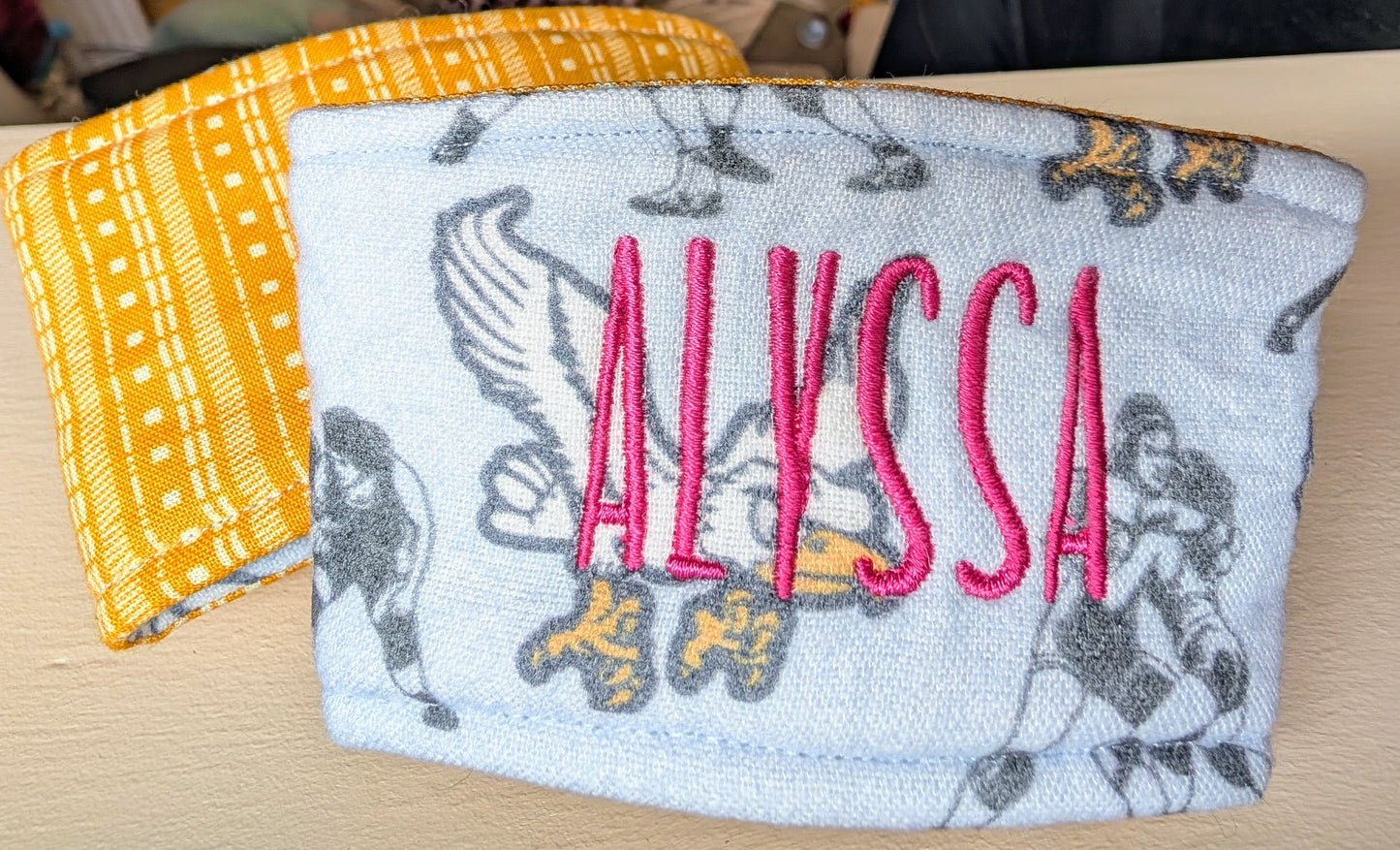 Custom Wrestling Coffee Koozie