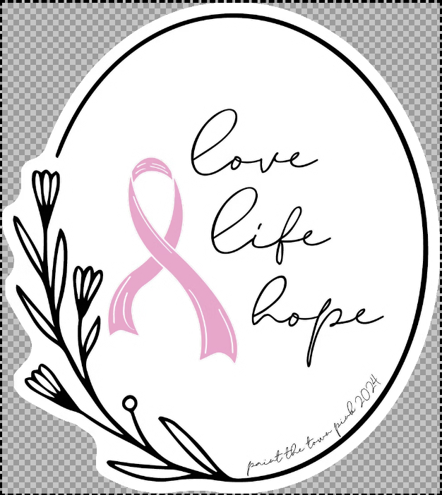 Love Life Hope Sticker