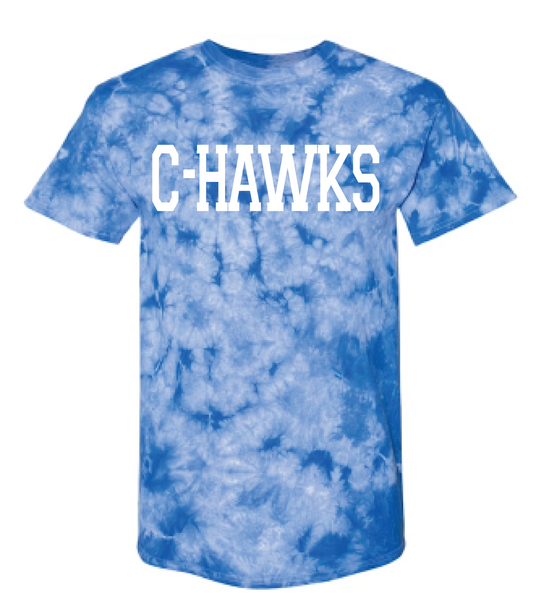 C-Hawks Blue Tie Dye