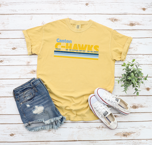 2025 Retro C-Hawks Mustard