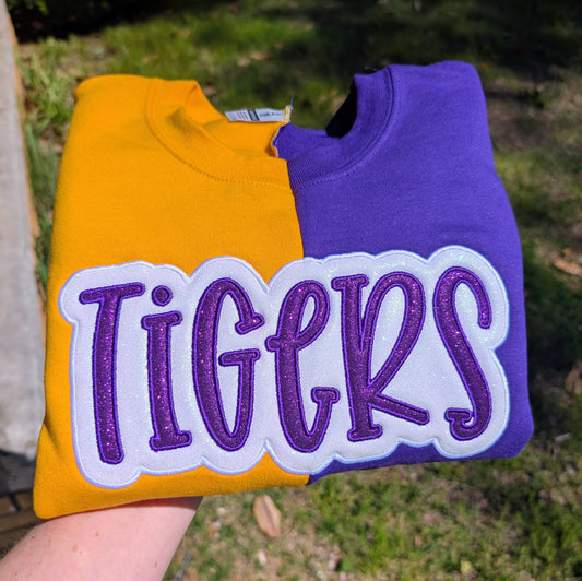 LSU Tigers Colorblock Sweatshirt